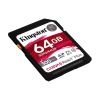 Kingston Technology Canvas React Plus 64 GB SD UHS-II Class 102