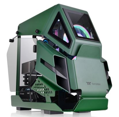 Thermaltake AH T200 Cube Black, Green1