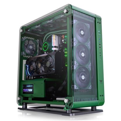 Thermaltake Core P6 Midi Tower Green1