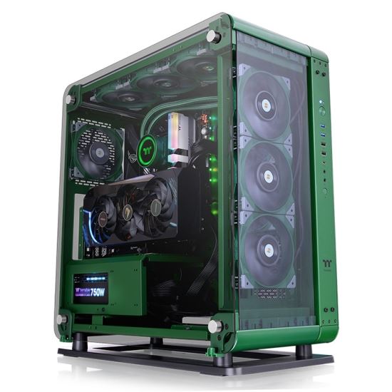 Thermaltake Core P6 Midi Tower Green1