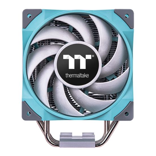 Thermaltake CL-P075-AL12TQ-A computer cooling system Processor Fan 4.72" (12 cm) Teal 1 pc(s)1