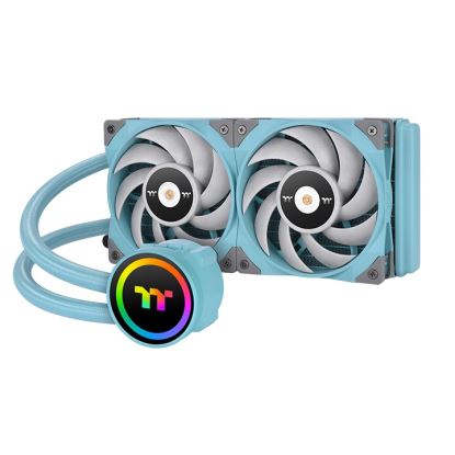 Thermaltake CL-W319-PL12TQ-A computer cooling system Processor All-in-one liquid cooler 4.72" (12 cm) Turquoise 1 pc(s)1