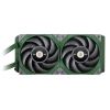 Thermaltake CL-W319-PL12RG-A computer cooling system Processor All-in-one liquid cooler 4.72" (12 cm) Green 1 pc(s)4