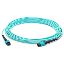 AddOn Networks ADD-MPOMPO-6M5OM4P fiber optic cable 236.2" (6 m) MPO LOMM OM4 Aqua color1