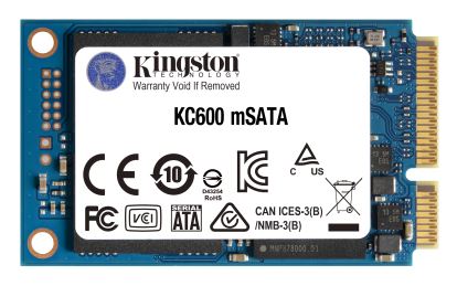 Kingston Technology KC600 mSATA 256 GB Serial ATA III 3D TLC1