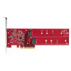 StarTech.com DUAL-M2-PCIE-CARD-B interface cards/adapter Internal M.25