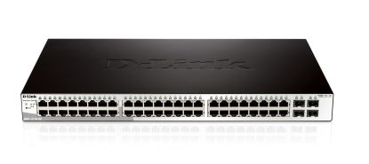 D-Link DGS-1210-52 network switch Managed L2 Gigabit Ethernet (10/100/1000) 1U Black1