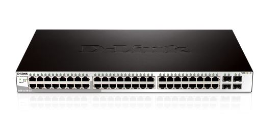 D-Link DGS-1210-52 network switch Managed L2 Gigabit Ethernet (10/100/1000) 1U Black1