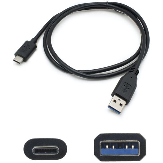 AddOn Networks USBC2USB310F USB cable 393.7" (10 m) USB 3.2 Gen 1 (3.1 Gen 1) USB A USB C Black1