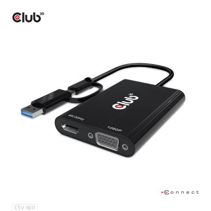 CLUB3D CSV-1611 interface hub USB 2.0 Micro-A1
