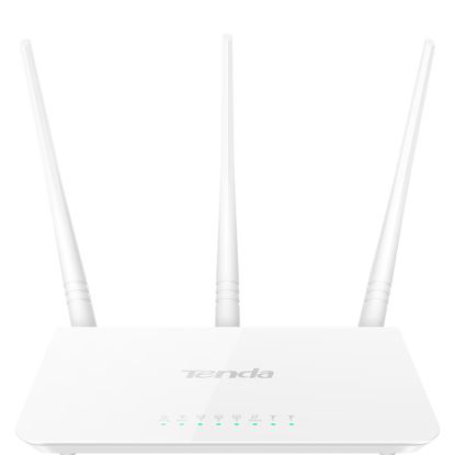 Tenda F3 wireless router Fast Ethernet White1