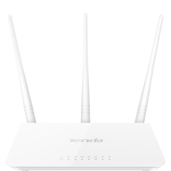 Tenda F3 wireless router Fast Ethernet White1