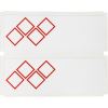 Brady B30-18-7569-CLP4C printer label Red, White Self-adhesive printer label2