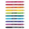 Papermate InkJoy RT Retractable gel pen Medium Black, Blue, Green, Light Blue, Orange, Pink, Purple, Red, Violet, Yellow 10 pc(s)3