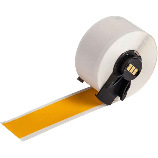 Brady People ID BMP61 M611 TLS 2200 WorkHorse Yellow Non-adhesive printer label1