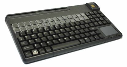 CHERRY SPOS Biometric keyboard USB QWERTY Black1