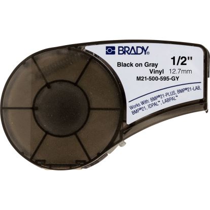 Brady People ID M21-500-595-GY printer label Gray Self-adhesive printer label1