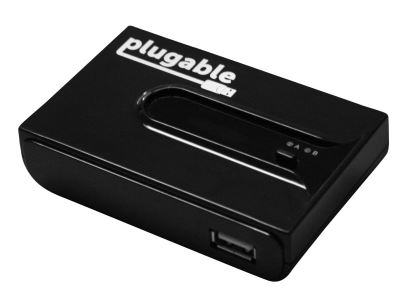 Plugable Technologies USB2-SWITCH2 interface hub 480 Mbit/s Black1