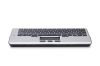 Mousetrapper Alpha keyboard USB + Bluetooth QWERTY US English Silver, Black2