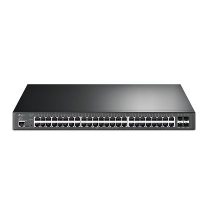 TP-Link TL-SG3452XP JetStream PoE Switch Managed L2+ Gigabit Ethernet (10/100/1000) Power over Ethernet (PoE) 1U Black1