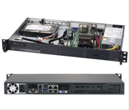 Supermicro SuperServer 5018A-LTN4 server Rack (1U) Intel Atom® 1.7 GHz DDR3-SDRAM 200 W1