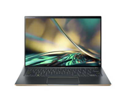 Acer Swift 5 SF514-56T-797T i7-1260P Notebook 14" Touchscreen WQXGA Intel® Core™ i7 16 GB LPDDR5-SDRAM 1000 GB SSD Wi-Fi 6E (802.11ax) Windows 11 Home Gold, Green1