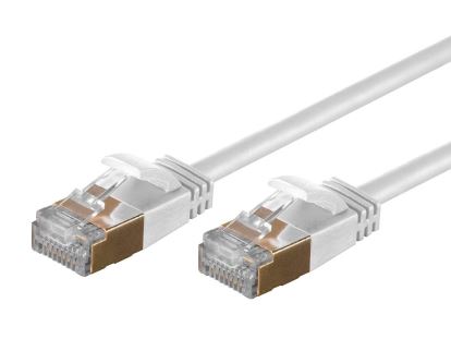 Monoprice 27433 networking cable White 11.8" (0.3 m) Cat6a S/FTP (S-STP)1