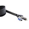 StarTech.com WKSTNCMFLX cable organizer Floor Cable sleeve Black 1 pc(s)6