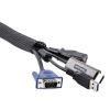 StarTech.com WKSTNCMFLX cable organizer Floor Cable sleeve Black 1 pc(s)7