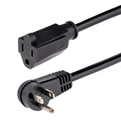 StarTech.com RFX-6F-POWER-CORD power cable Black 70.9" (1.8 m) NEMA 5-15P NEMA 5-15R1