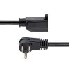 StarTech.com RFX-6F-POWER-CORD power cable Black 70.9" (1.8 m) NEMA 5-15P NEMA 5-15R3