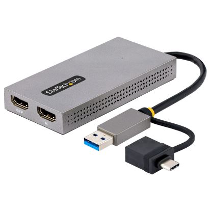 StarTech.com 107B-USB-HDMI USB graphics adapter 3840 x 2160 pixels Gray1