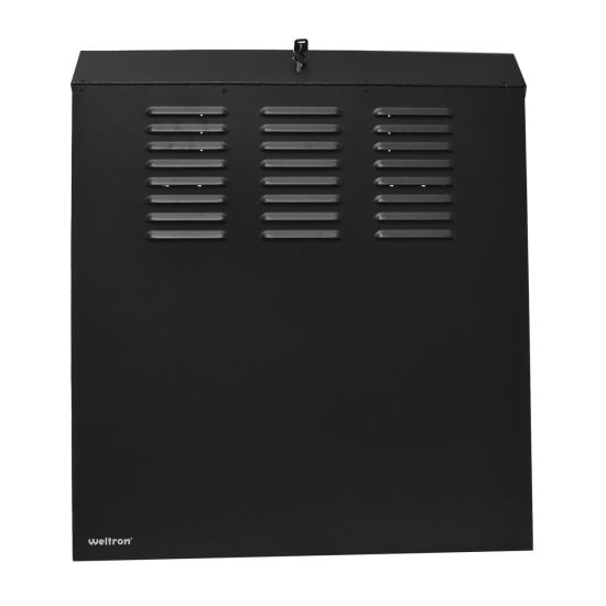 Weltron 90-4090WMENV-5U rack cabinet Wall mounted rack Black1