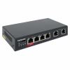 Intellinet 561686 network switch Fast Ethernet (10/100) Power over Ethernet (PoE) Black2