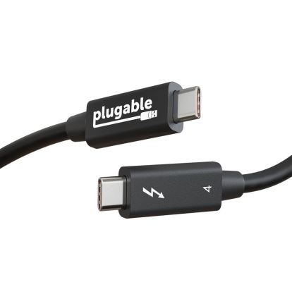 Plugable Technologies TBT4-40G2M Thunderbolt cable 78.7" (2 m) 40 Gbit/s Black1