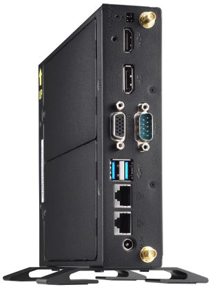 Shuttle XPС slim DS10U 1.3L sized PC Black Intel SoC BGA 1528 4205U 1.8 GHz1