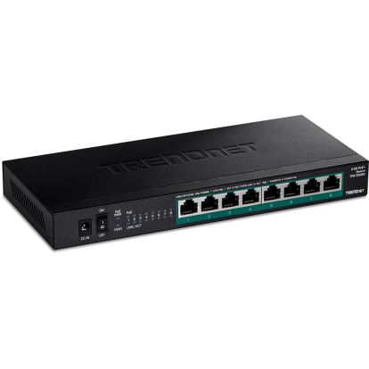 Trendnet TPE-TG380 network switch Unmanaged 2.5G Ethernet (100/1000/2500) Power over Ethernet (PoE) Black1