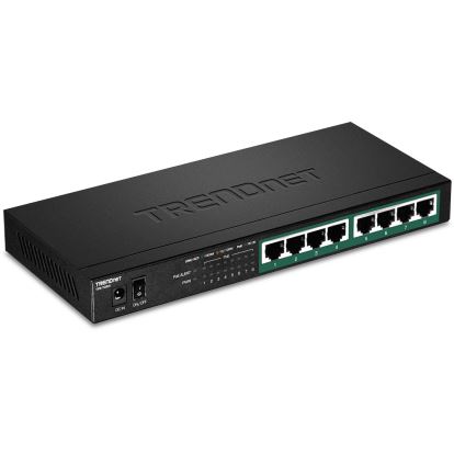 Trendnet TPE-TG84 network switch Unmanaged Gigabit Ethernet (10/100/1000) Power over Ethernet (PoE) Black1