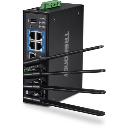 Trendnet TI-W100 wireless router Gigabit Ethernet Dual-band (2.4 GHz / 5 GHz) 5G Black1