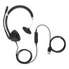 Targus AEH101TT headphones/headset Wired Head-band Car/Home office USB Type-A Black3