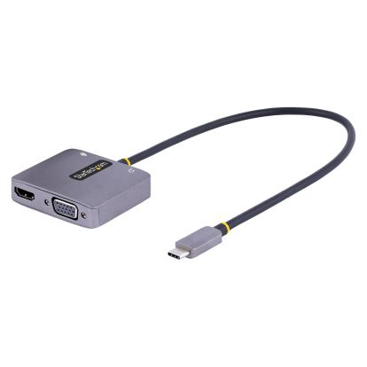 StarTech.com 122-USBC-HDMI-4K-VGA USB graphics adapter 3840 x 2160 pixels Gray1
