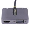StarTech.com 122-USBC-HDMI-4K-VGA USB graphics adapter 3840 x 2160 pixels Gray3