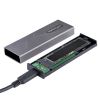 StarTech.com M2-USB-C-NVME-SATA storage drive enclosure SSD enclosure Gray M.26