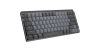 Logitech MX Mini Mechanical keyboard RF Wireless + Bluetooth QWERTY US English Graphite, Gray3